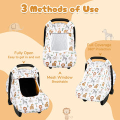 DayeeBall windproof design blocks wind for infant warmth and privacy.