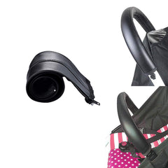 DAYSTART universal stroller handlebar cover with soft PU leather provides a comfortable, anti-slip grip.