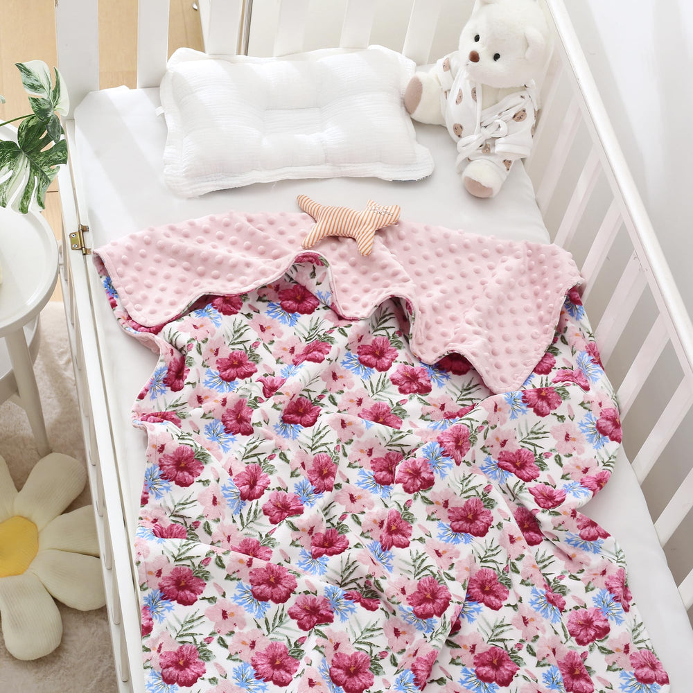DaysU 30x40 inches blanket fits newborns to toddlers for versatile crib and stroller use.