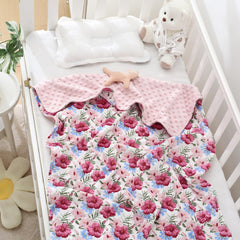 DaysU 30x40 inches blanket fits newborns to toddlers for versatile crib and stroller use.