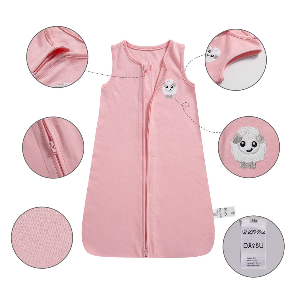 DaysU breathable 220gsm cotton keeps baby comfortable across seasons