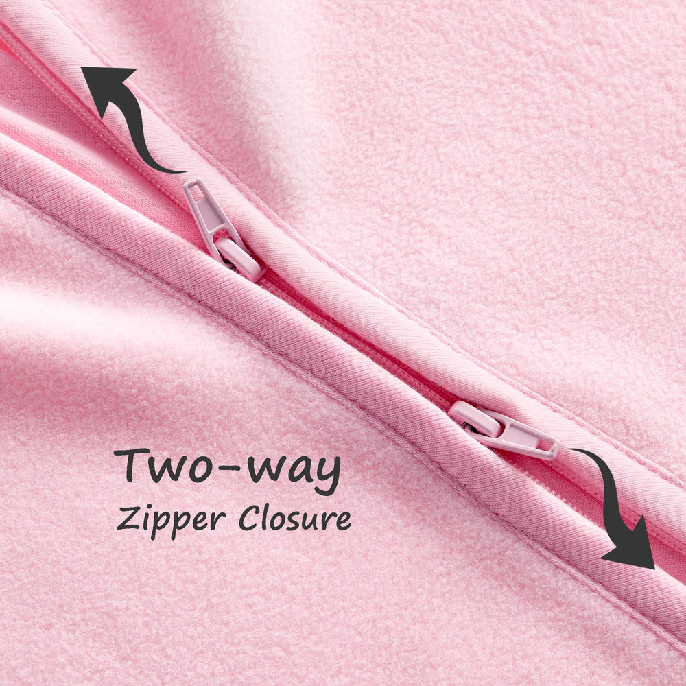 DaysU elephant-pattern pink sleep sack ready for crib, stroller, or travel.