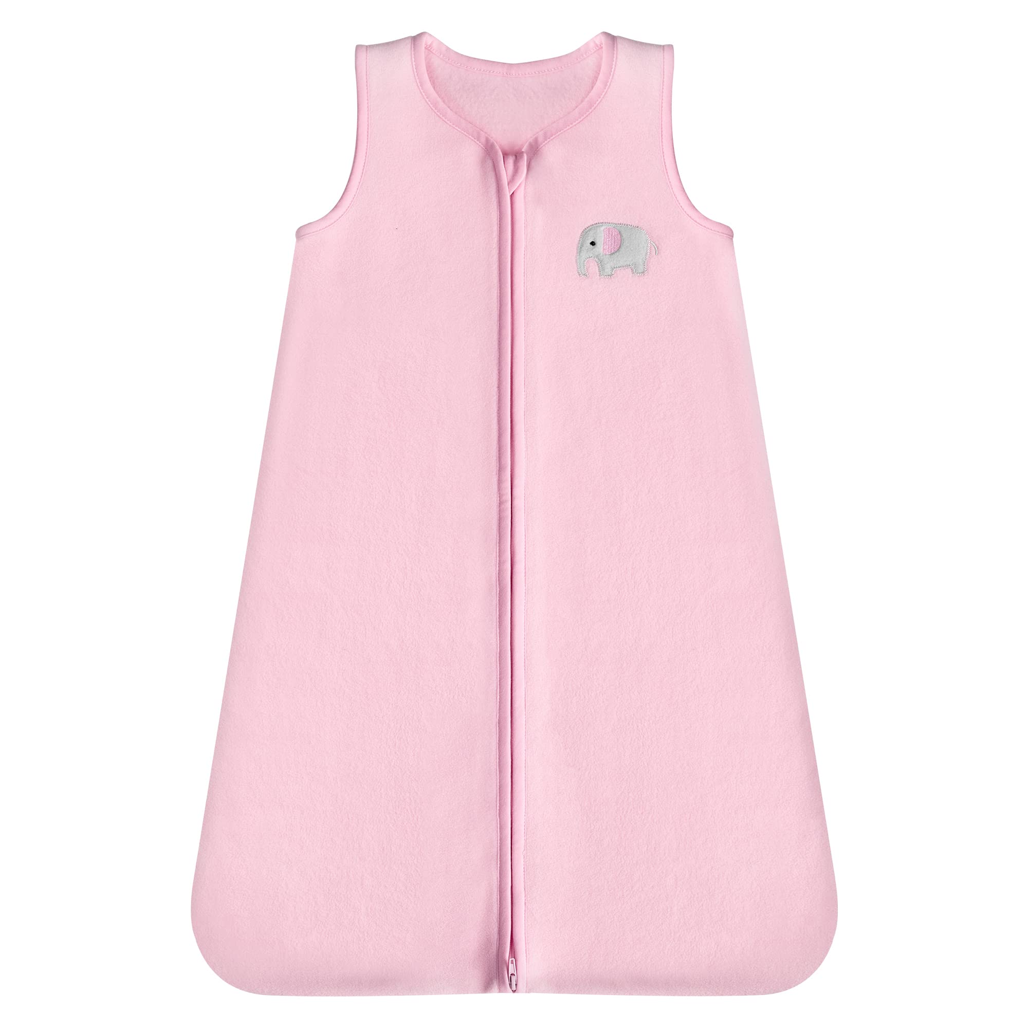DaysU micro fleece sleep sack top view shows plush warmth for naptime comfort.