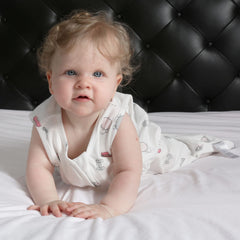 DaysU OEKO-TEX certified cotton sleep sack safe for sensitive skin