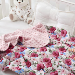 DaysU raised-dots back micro-fleece adds tactile relief for soothing nighttime fussiness.