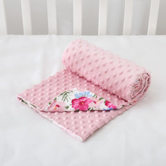 DaysU rose-pattern printed-side soft fabric promotes calming comfort during bedtime routines.