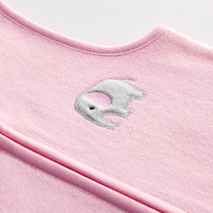 DaysU sleep sack 2-way zipper close-up highlights easy diaper changes.