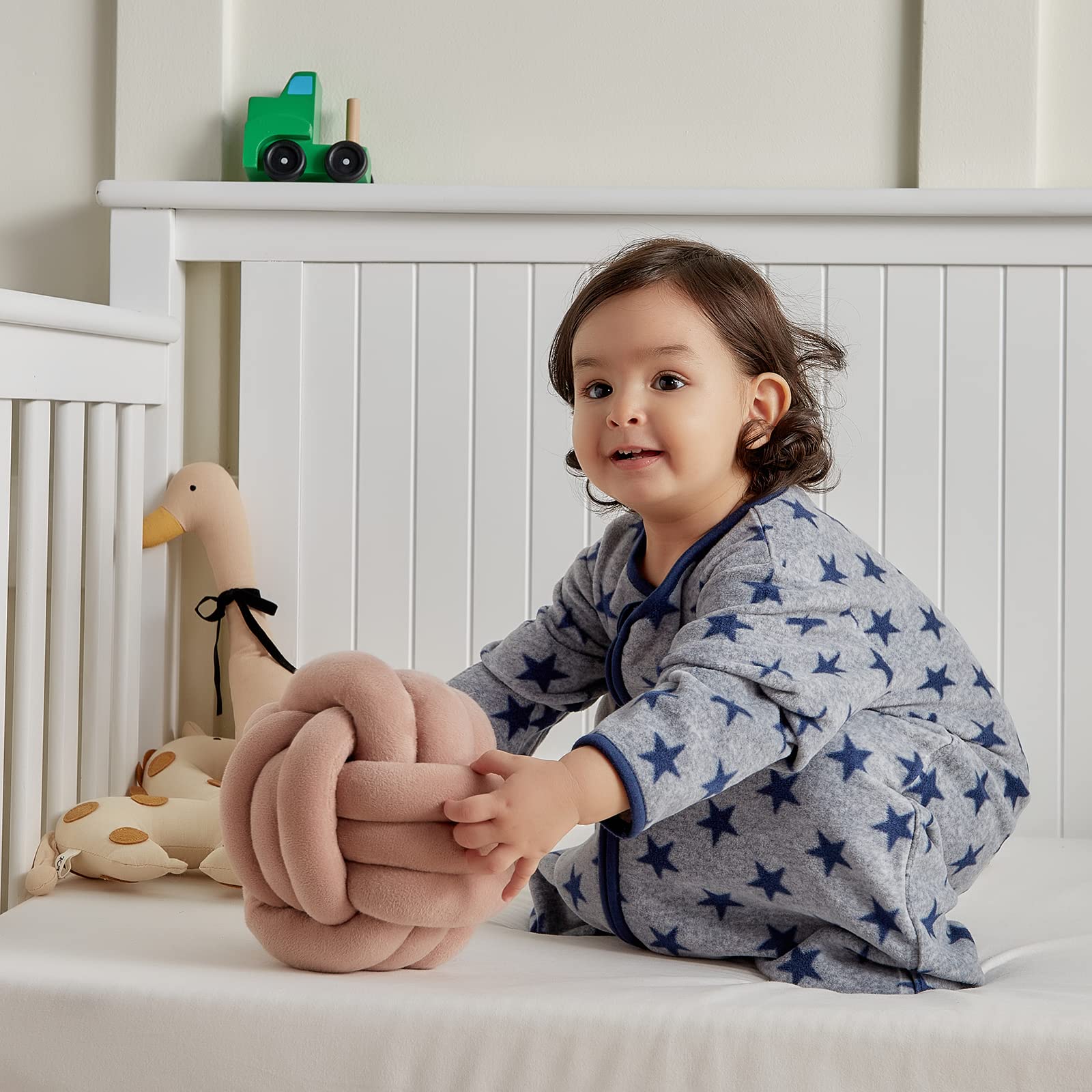 DaysU sleep sack in crib with baby for safe cozy nights
