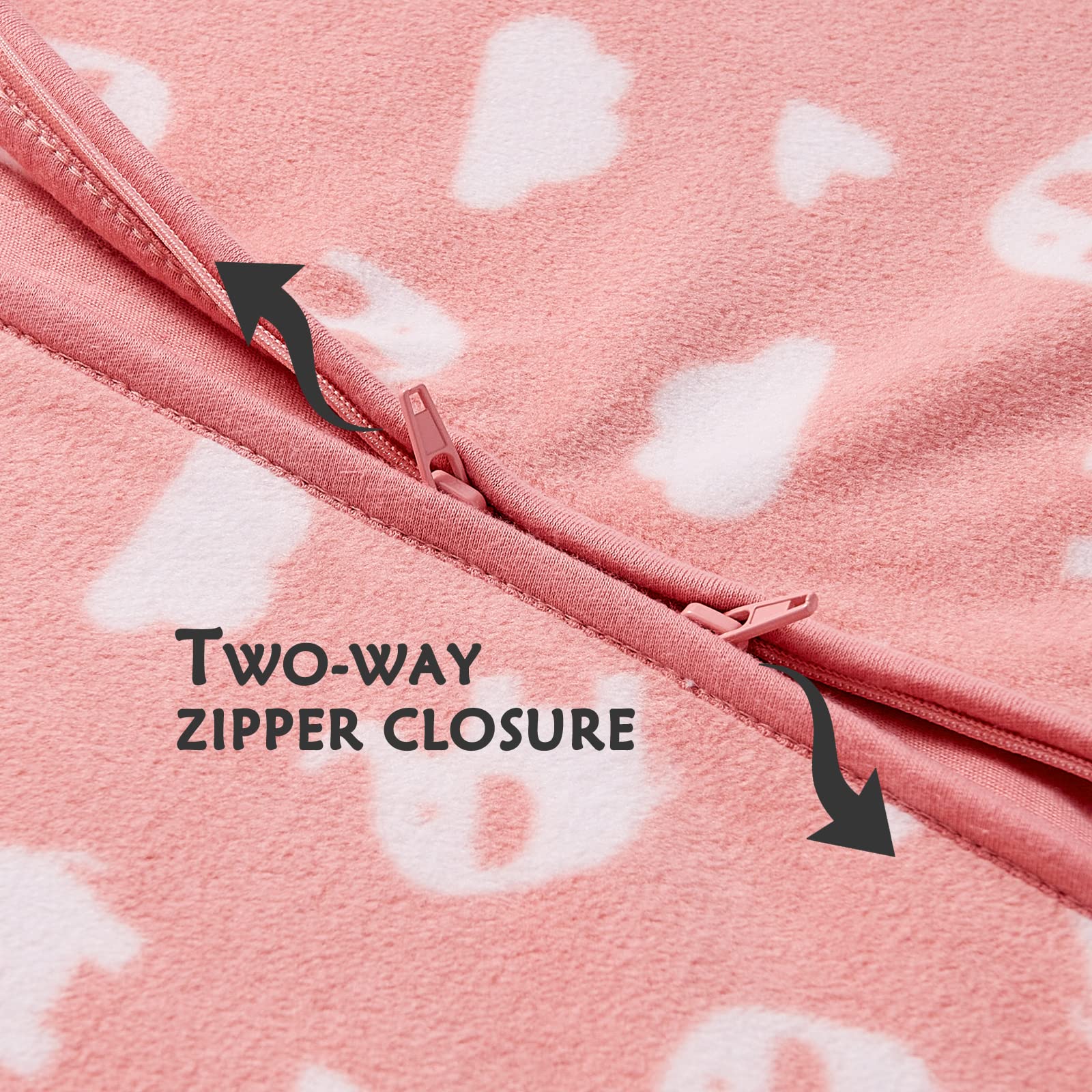 DaysU sleep sack crib usage photo shows versatility across crib and stroller.