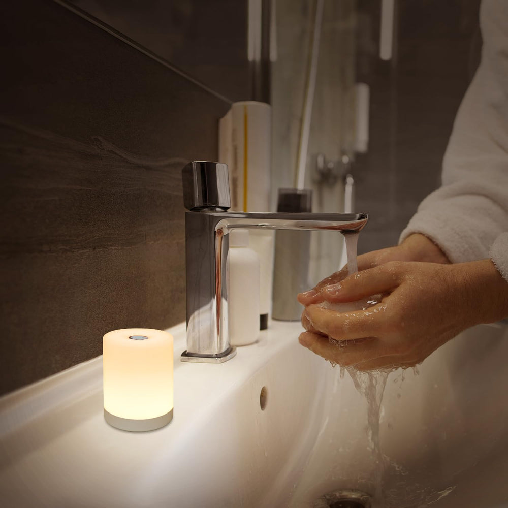 DAZZY DOT touch night light creates cozy room ambience with soft glow