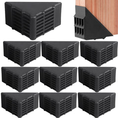 DBlosp cornhole corner protector set protects board corners during transport