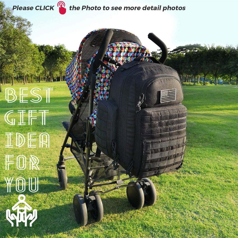 DBTAC stroller straps enable hands-free outings with a baby