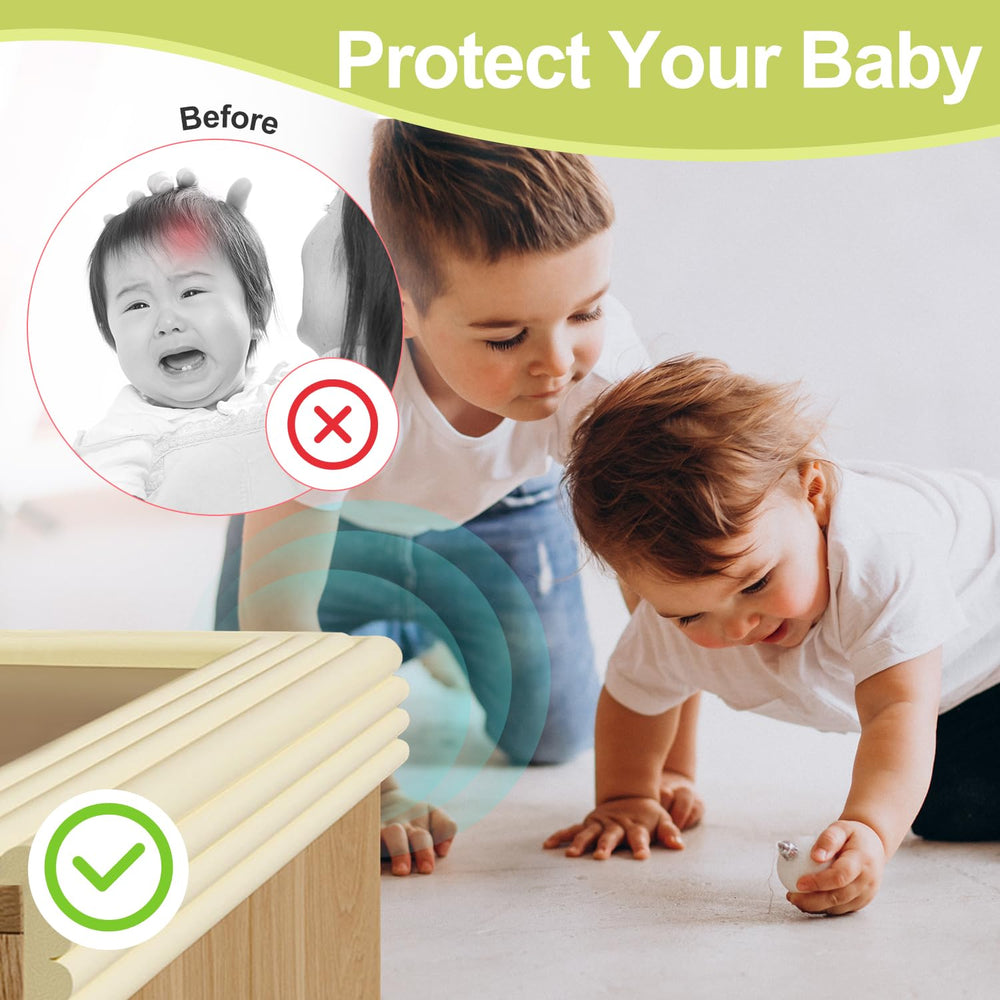 DBYDBY cleanable corner protector wipes clean with a damp cloth