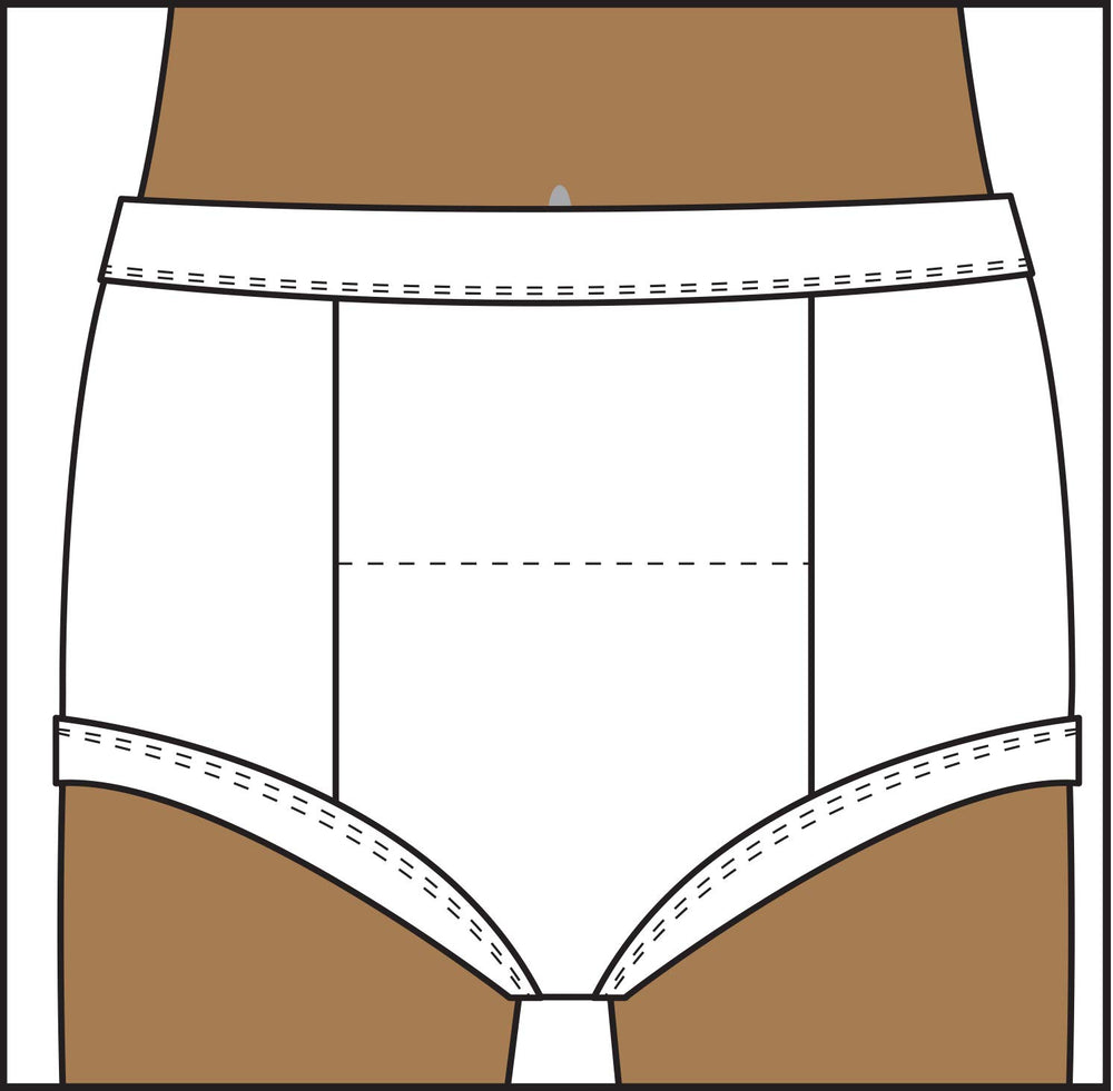 DC Comics Wonder Woman potty pants back view showing cheerful routine with stickers.