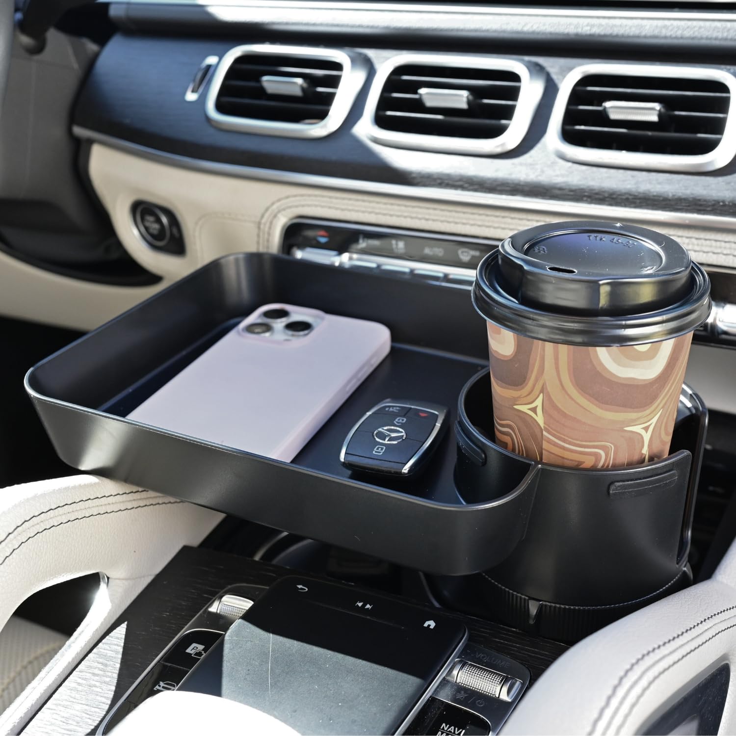 DCG Center adjustable base fits most market cup holders.