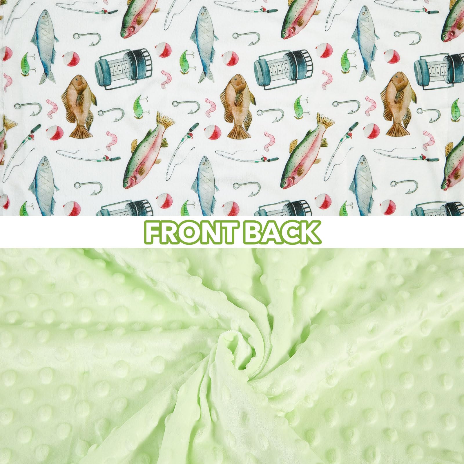 DCOOLGO double-layer fleece blanket soft texture ideal for cuddles and warmth.