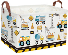 DDBASKET Kids Baskets top view showing a spacious car basket for organized travel toys