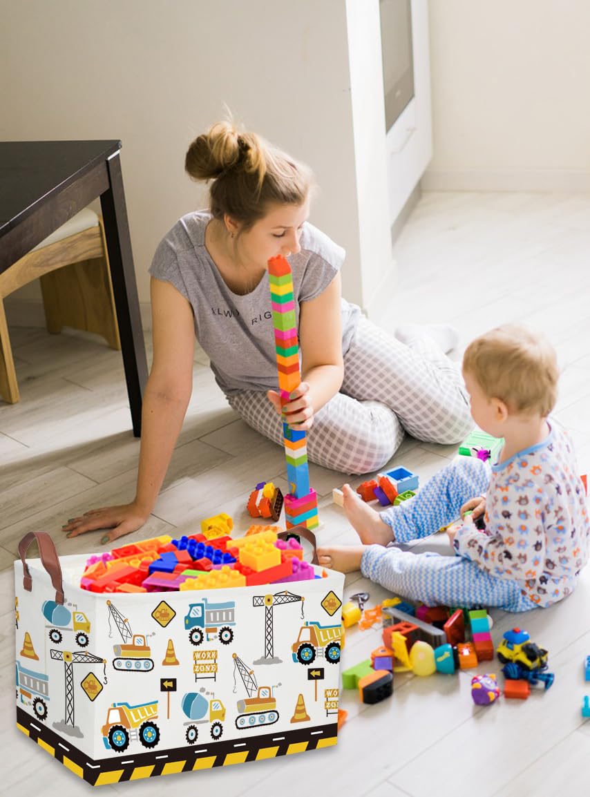DDBASKET Kids Baskets as laundry hamper shows fabric-friendly handling and easy cleaning