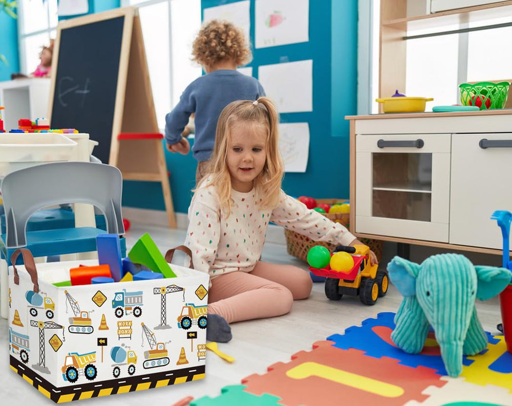 DDBASKET Kids Baskets in nursery with toys demonstrates versatile home organization