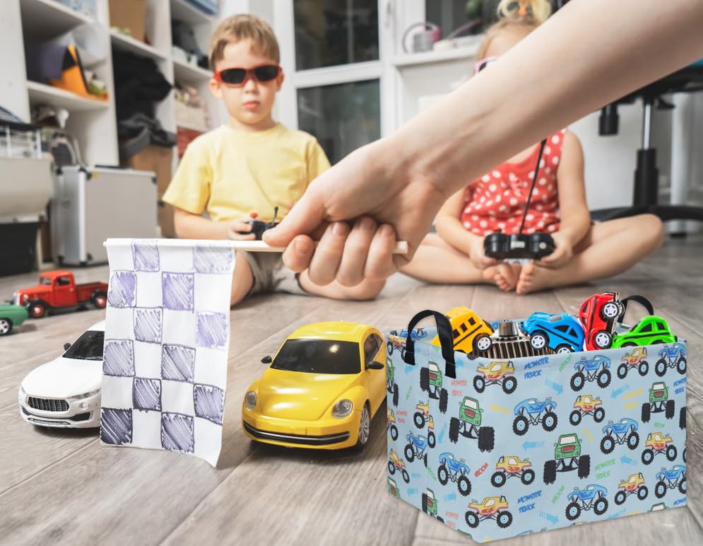 DDBASKET monster truck basket waterproof lining for easy cleaning.