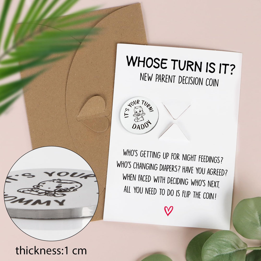 DDLP mom-to-be gift card in envelope—cute packaging ready for baby shower gifting.