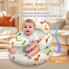 DDTPDE built-in air pump enables quick inflation for busy parents.