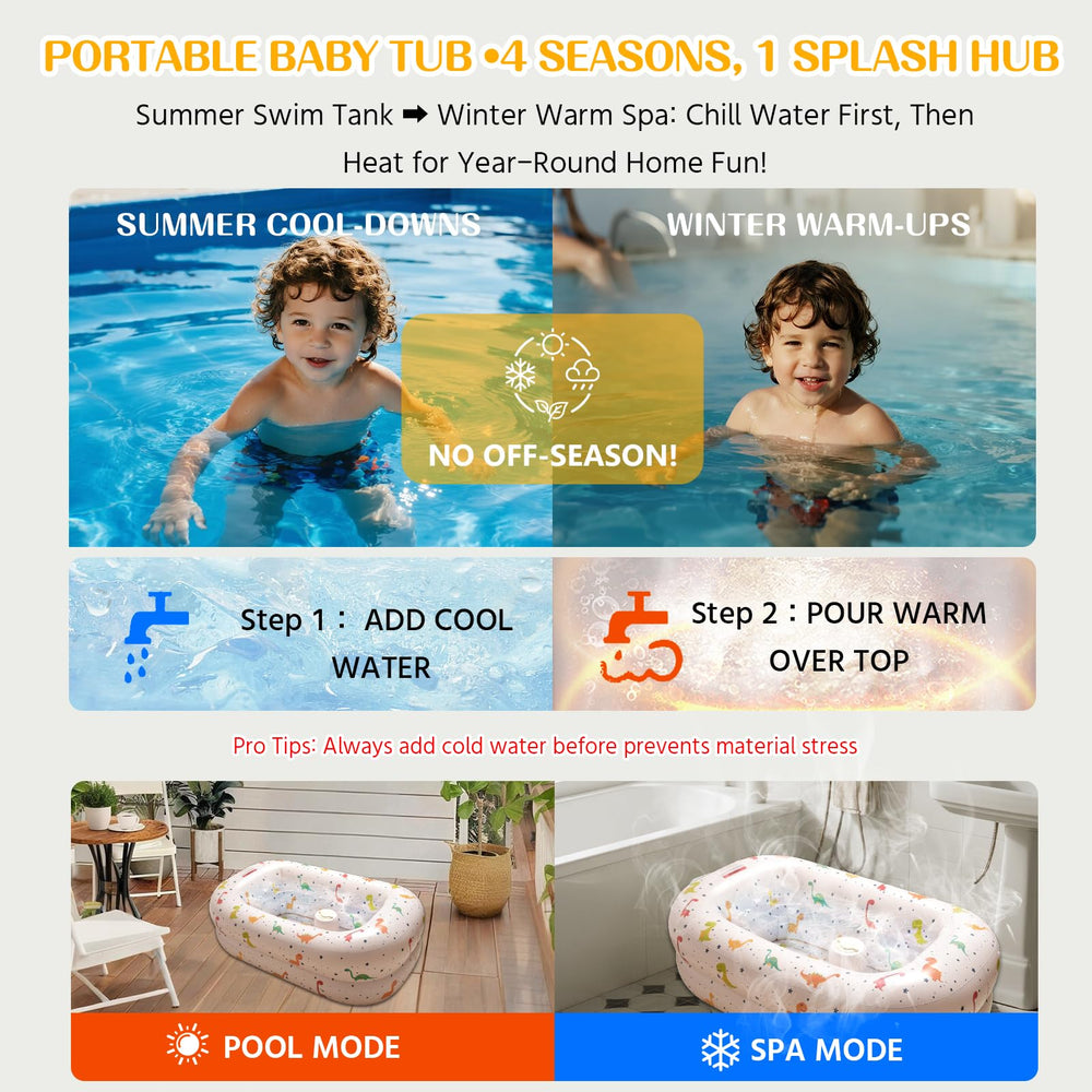 Bottom drain plug enables easy cleanup after bath