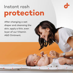 Dealmed A&D Ointment with vitamins A and D for nourished skin.