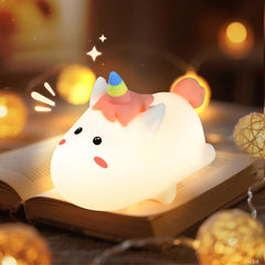 Dealswin panda LED night light provides gentle warmth for bedtime routines.