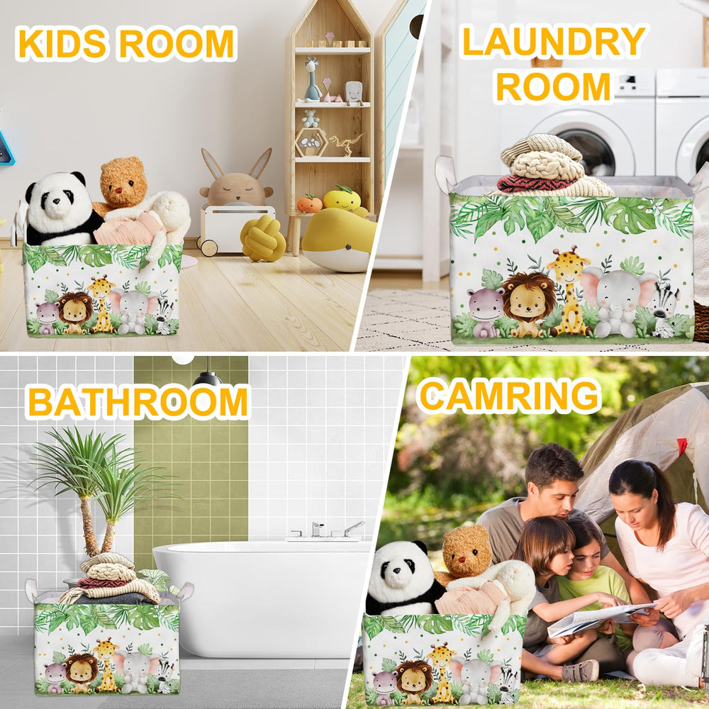 DEANHOT Waterproof fabric box is easy to clean and maintain.