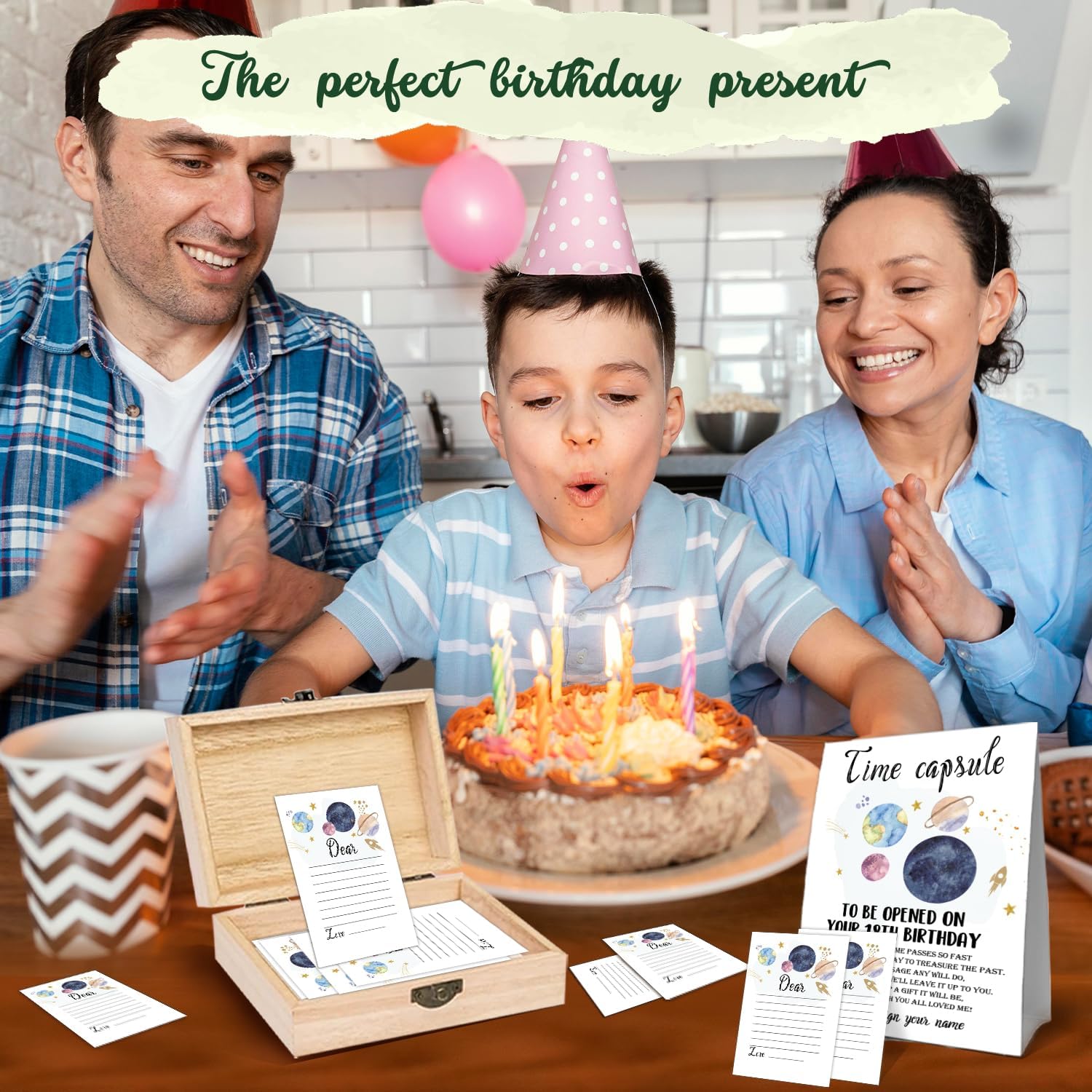 DEANHOT First birthday memory box preserves early moments.