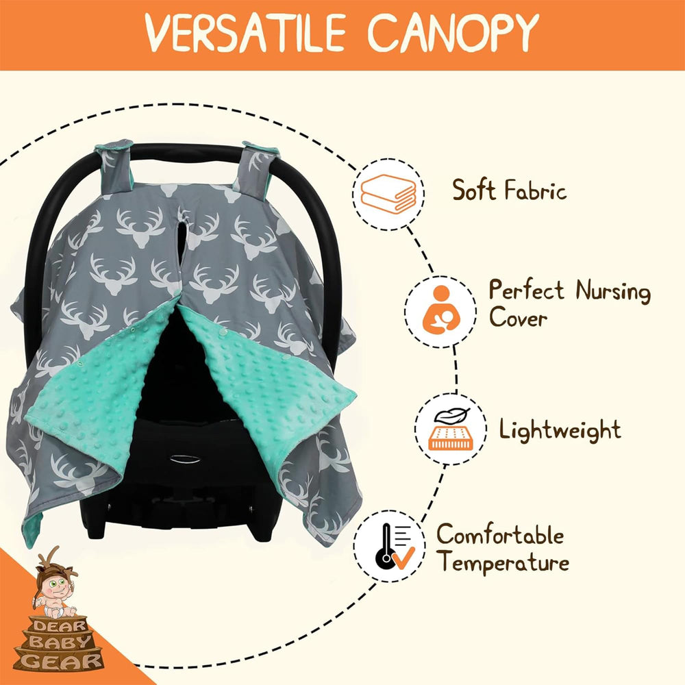 Dear Baby Gear changing pad compatibility provides a clean surface when away from home.