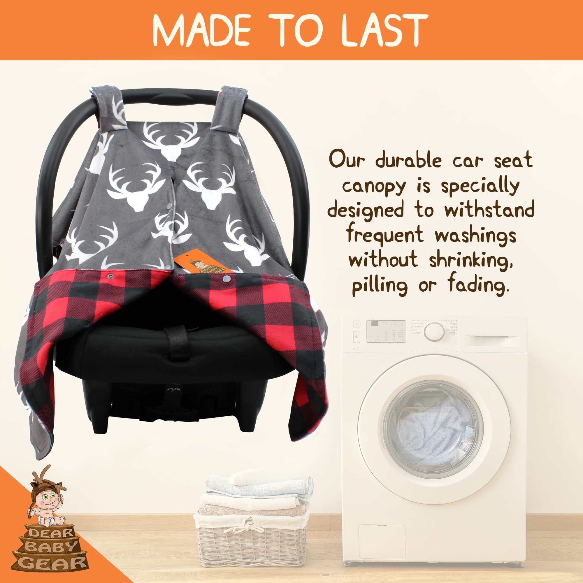 Dear Baby Gear changing pad doubles as a quick diaper station on outings.