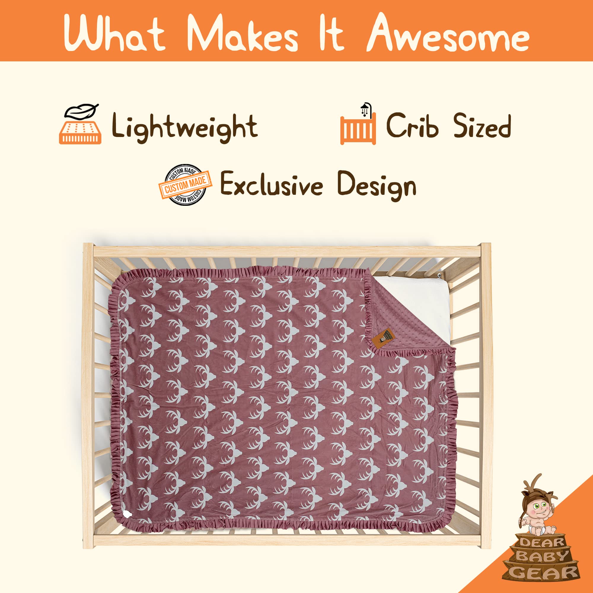 Dear Baby Gear stroller-cover use provides shade during strolls and protects from light wind.