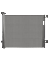 DEAR LOV retractable gate at stairs provides secure containment for kids.