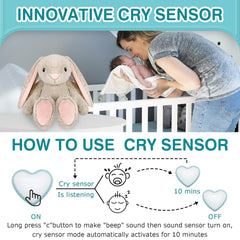 DEARBABY seven soothing sounds offer peaceful naps for babies.