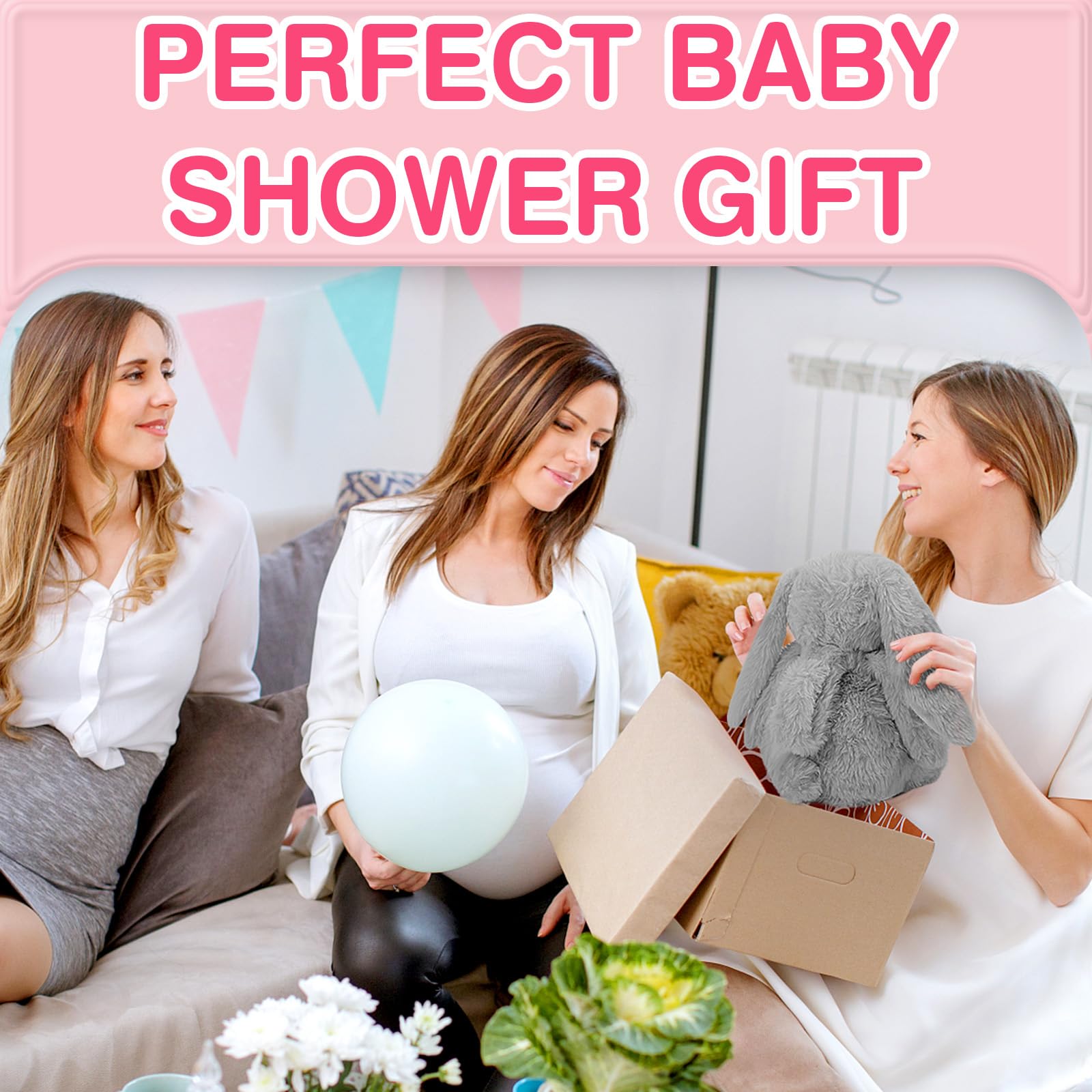 DEARBABY cry-activated sensor toy, activates softly to calm fussiness.