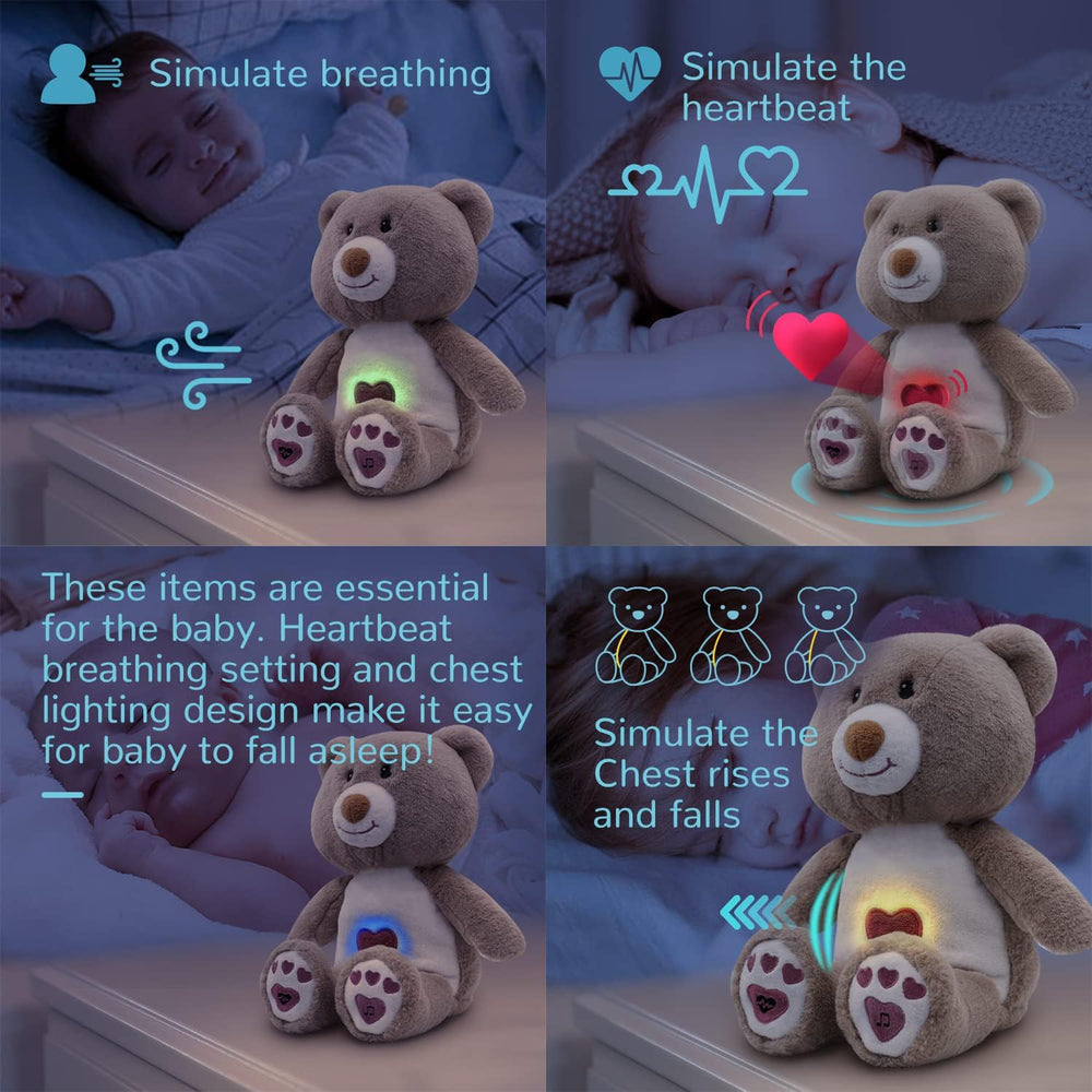 DEARBABY night light ambiance in four color modes for nursery
