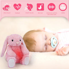 DEARBABY plush baby soother with heartbeat sound supports soothing newborn sleep routines.