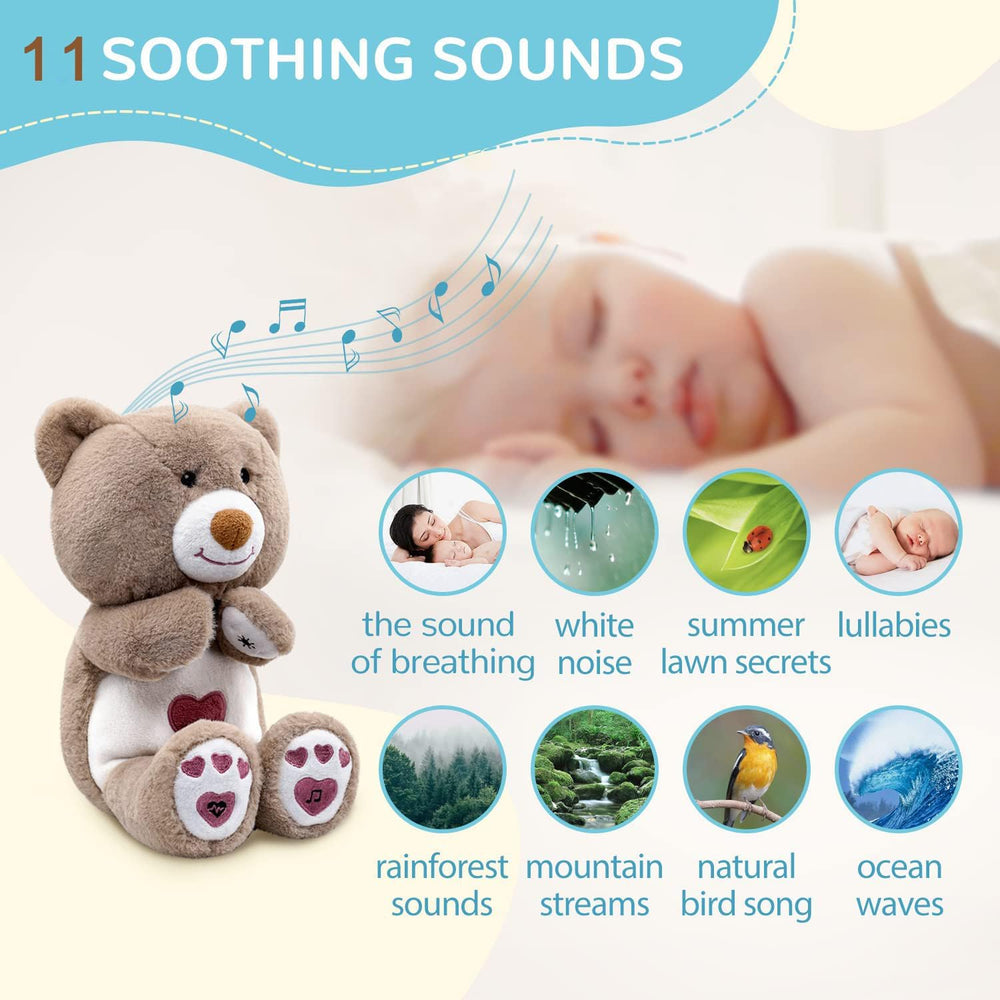 DEARBABY plush sleep toy with safe design for tiny hands