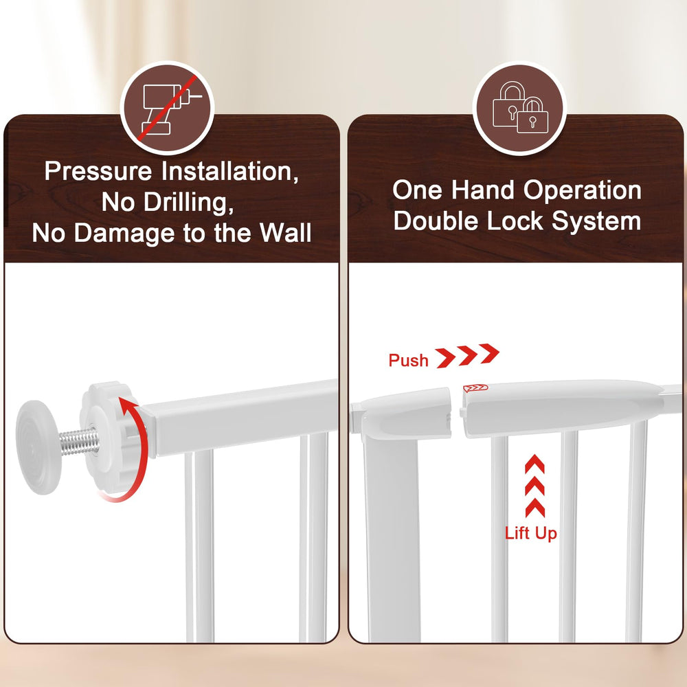 DEARBB two-way automatic closing for convenient entry from either side