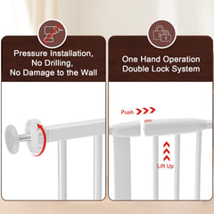 DEARBB two-way automatic closing for convenient entry from either side