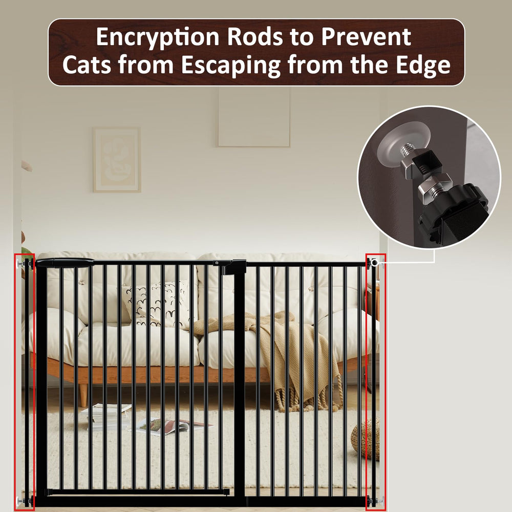 DEARBB ultra-narrow-spacing demonstrates small gaps that help keep kids and pets safe.