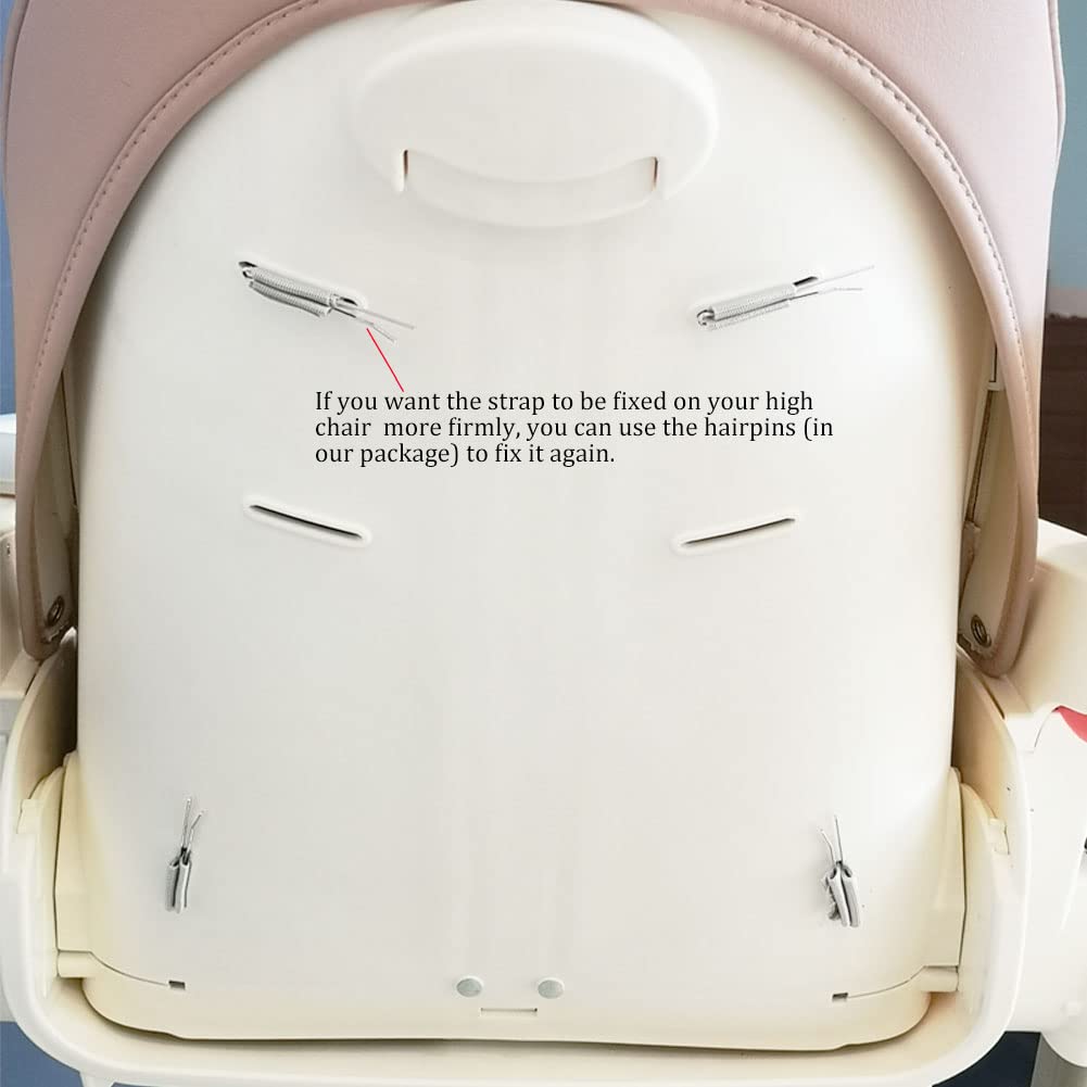 DearLives adjustable-length strap demonstrates easy resizing for different chair models.