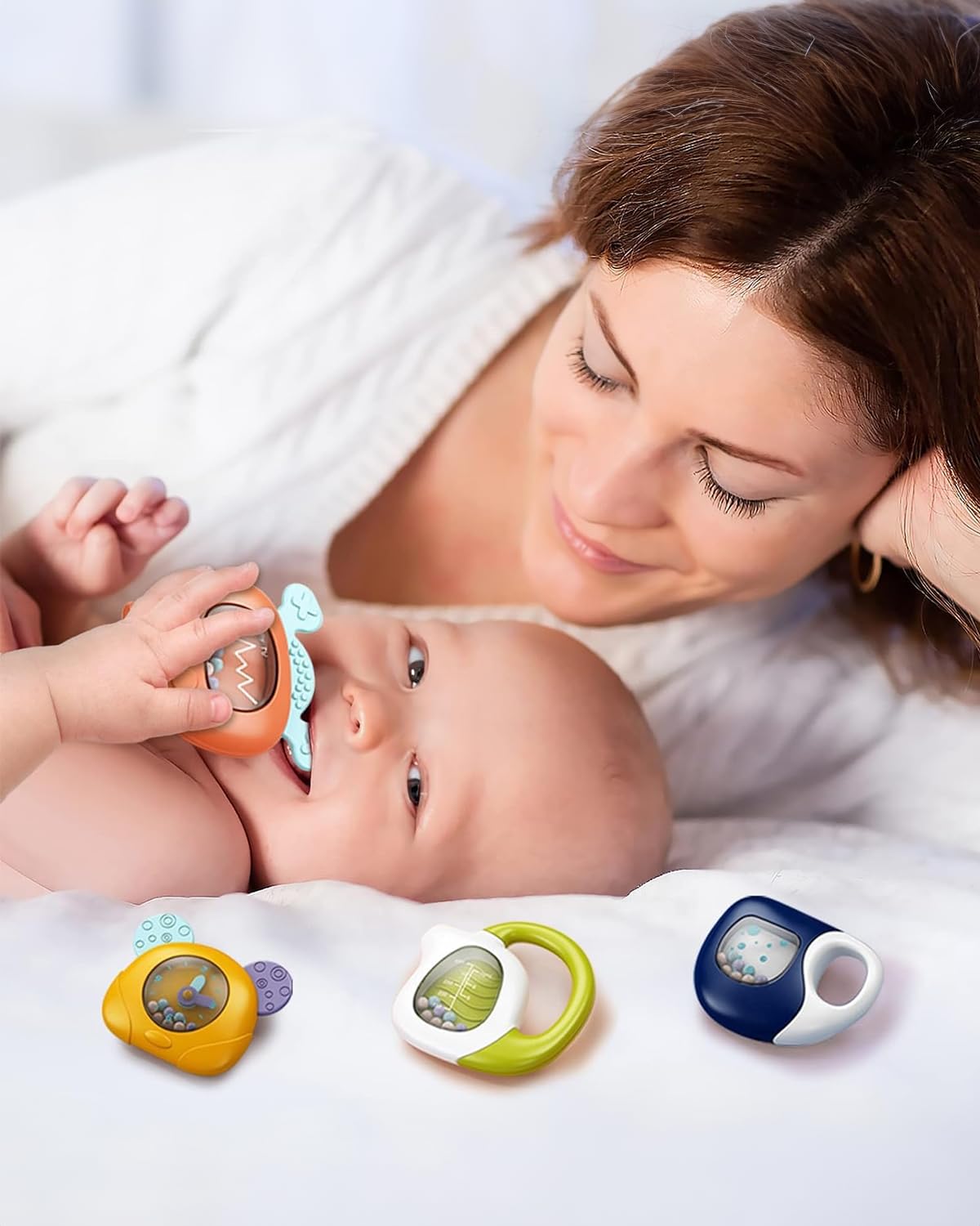 Dearlomum baby play mat gym easy to clean and machine-washable for busy households.