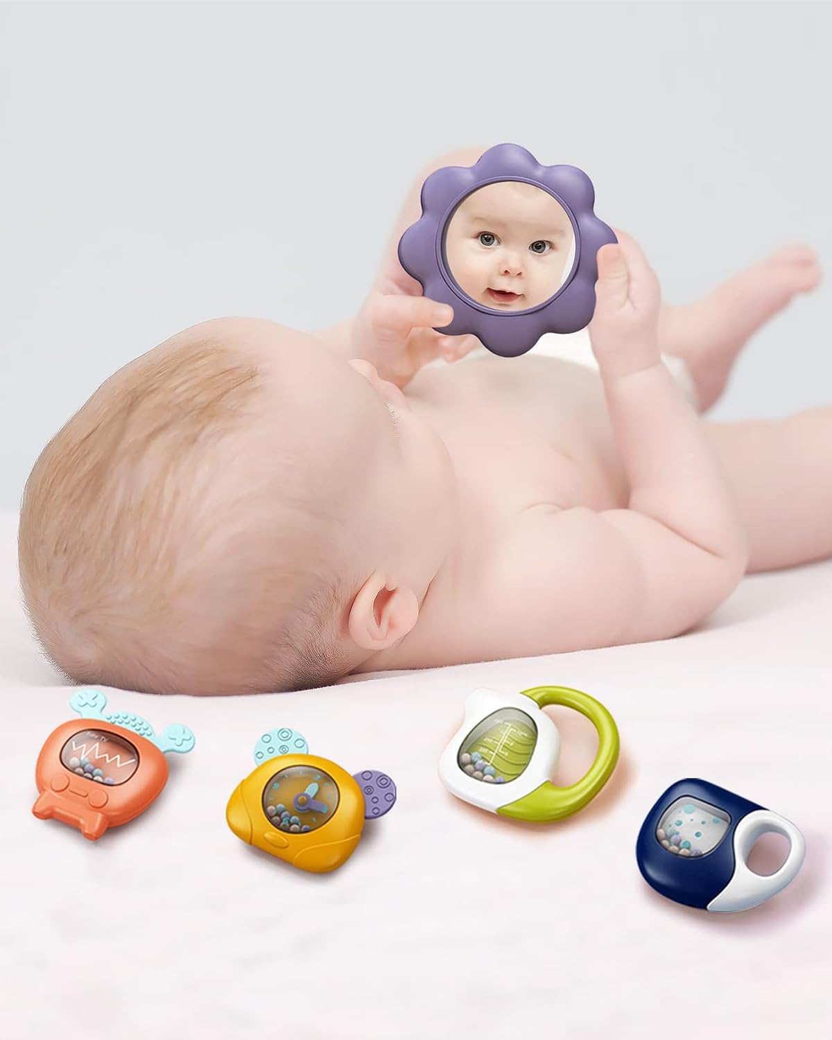 Dearlomum Baby Play Mat Gym playtime setup with parent and baby bonding