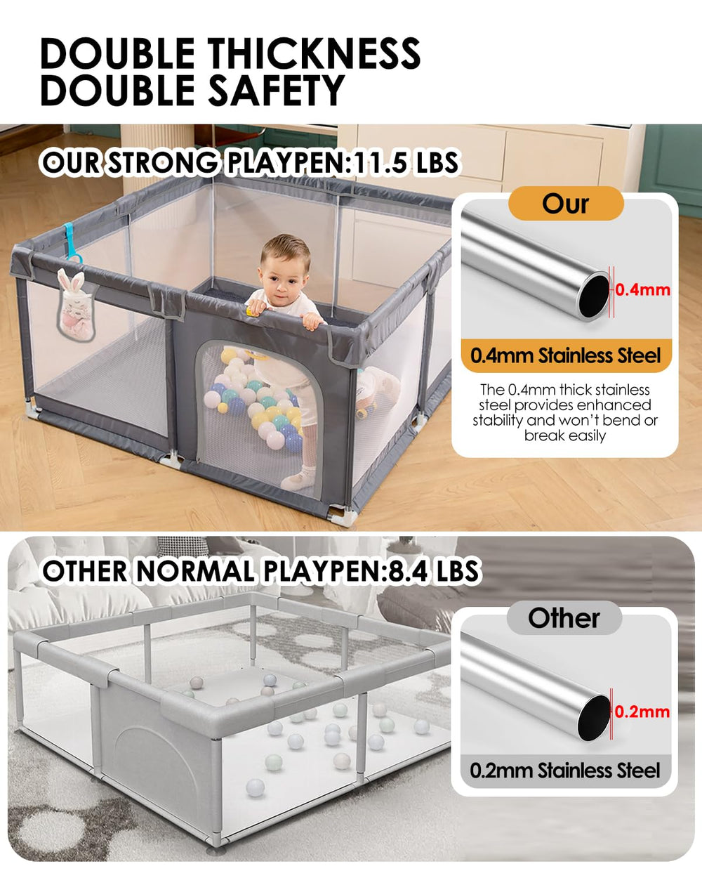 Dearlomum playpen carry bag simplifies transport for park or beach outings.