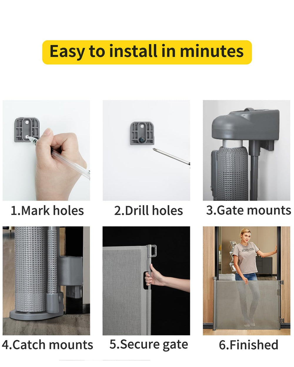 Dear LOV indoor-outdoor use gate withstands varied environments for flexible safety around home.