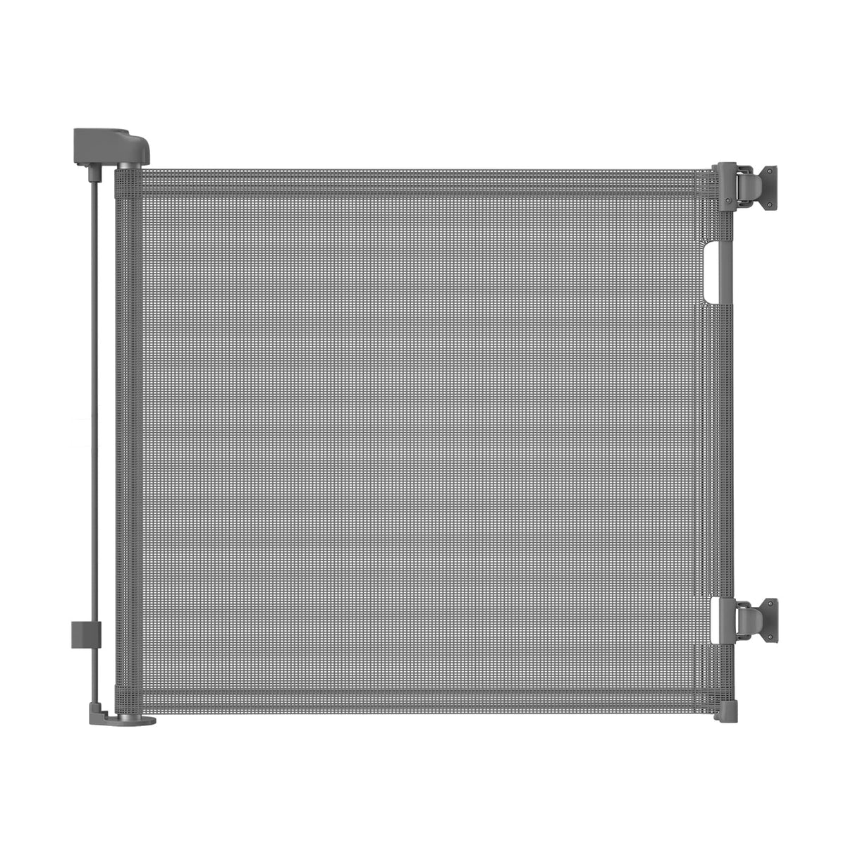 Dear LOV retractable baby gate on stairs provides versatile safety for infants and pets.