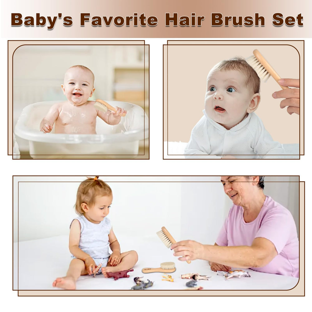 DEBETOOL Gentle massage for soothing scalp care during routine brushing.